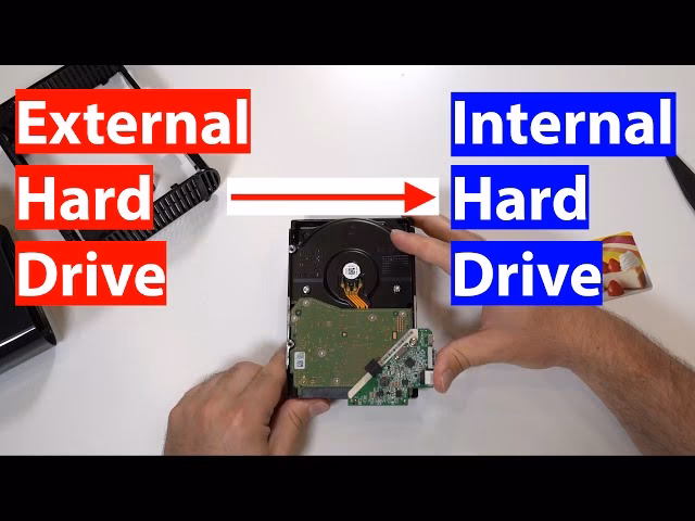 Can I convert an external HDD to an internal HDD?