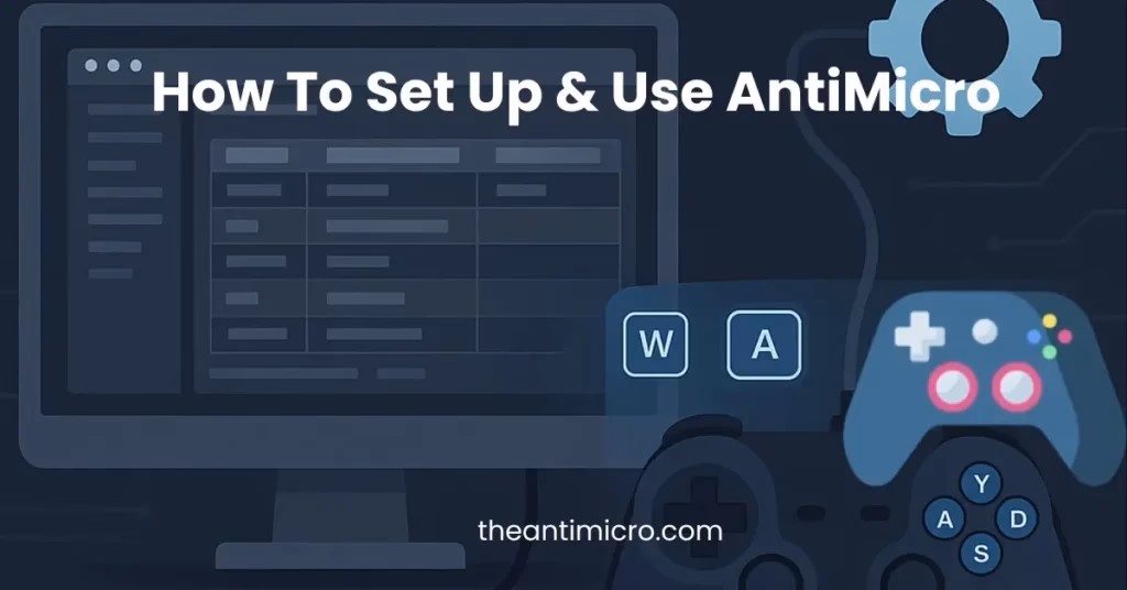 What is AntiMicro and how do I use it?