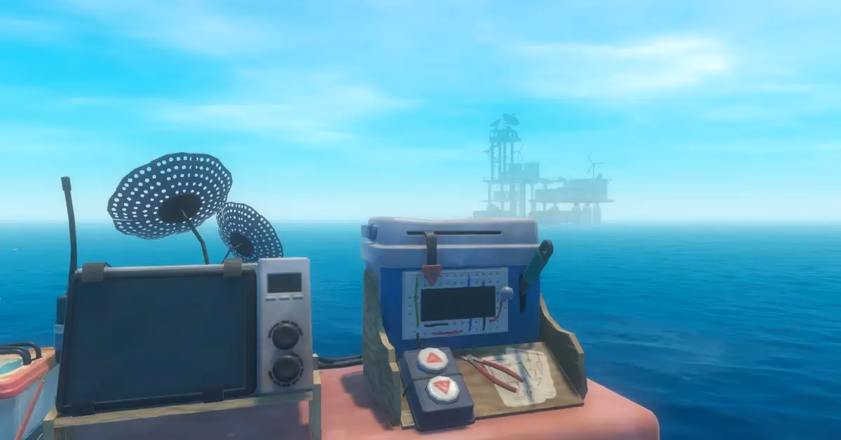 How do you turn off a radio on a raft?