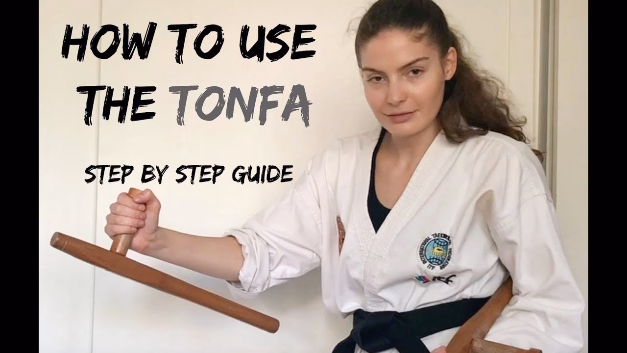 What is a tonfa in martial arts?