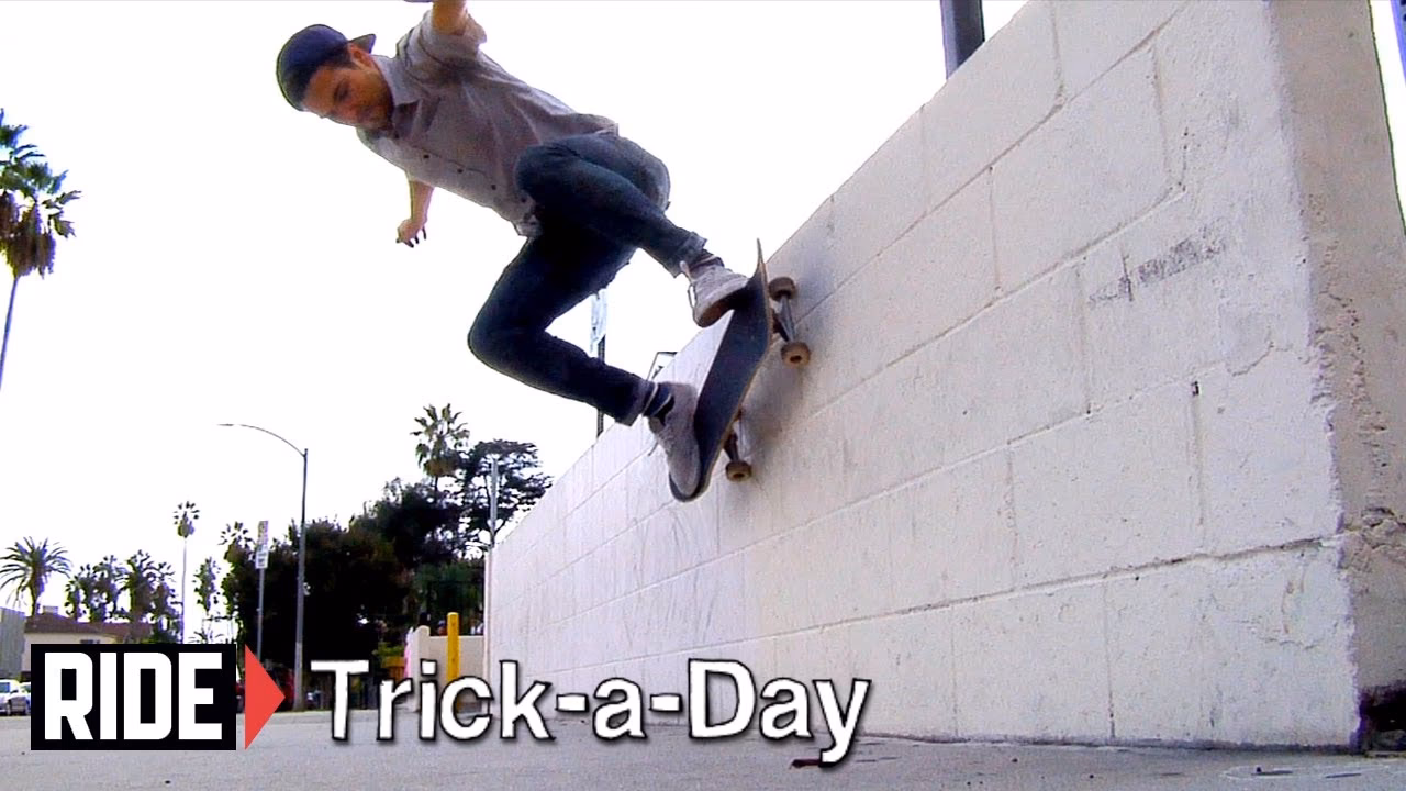 How do you do a wallride?