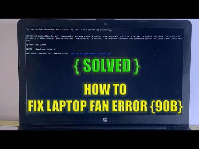 Why is my HP Omen 173 CPU cooling fan not getting power?