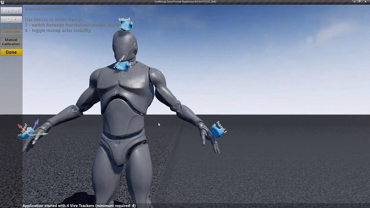 What is the height of the HTC Vive Tracker?