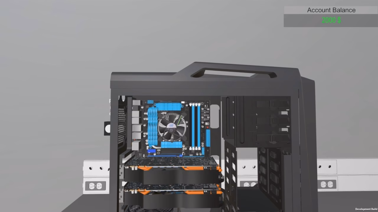 When did Claudiu start developing PC Building Simulator?