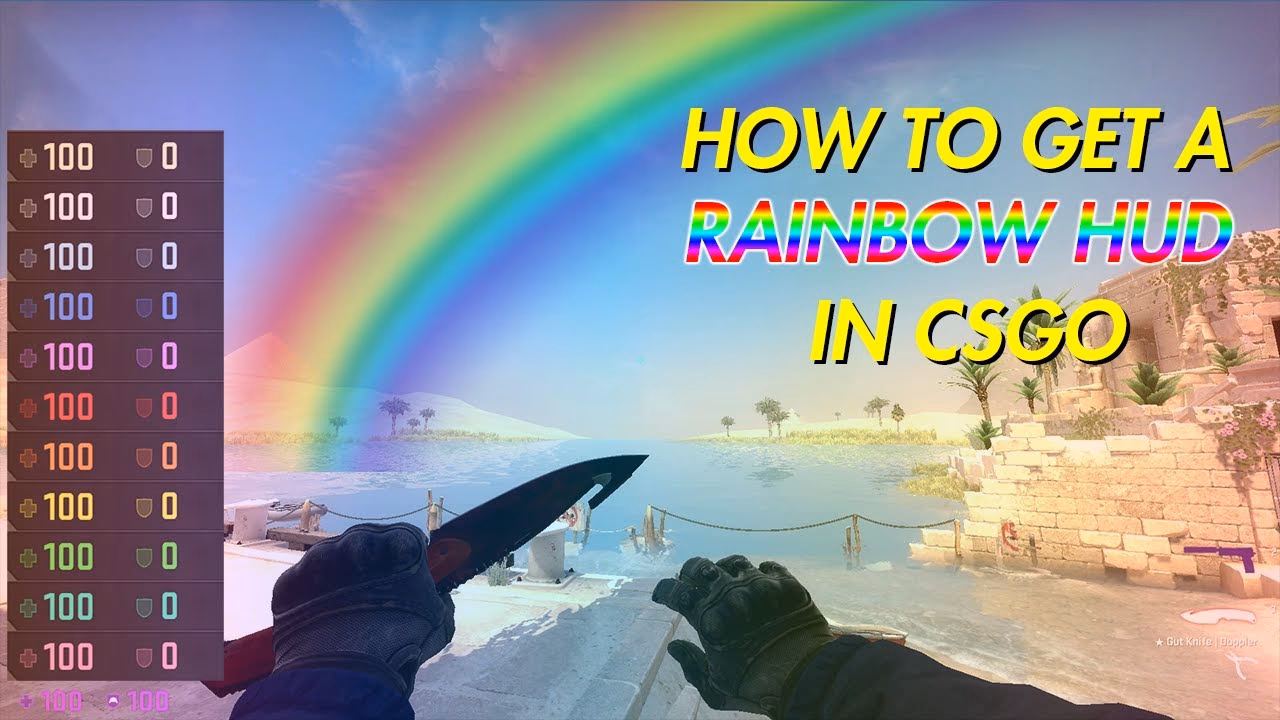 How to change HUD color CSGO?