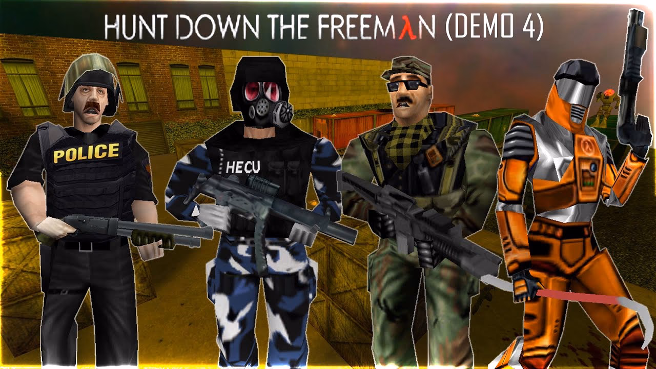 How do I start playing Hunt Down the Freeman?