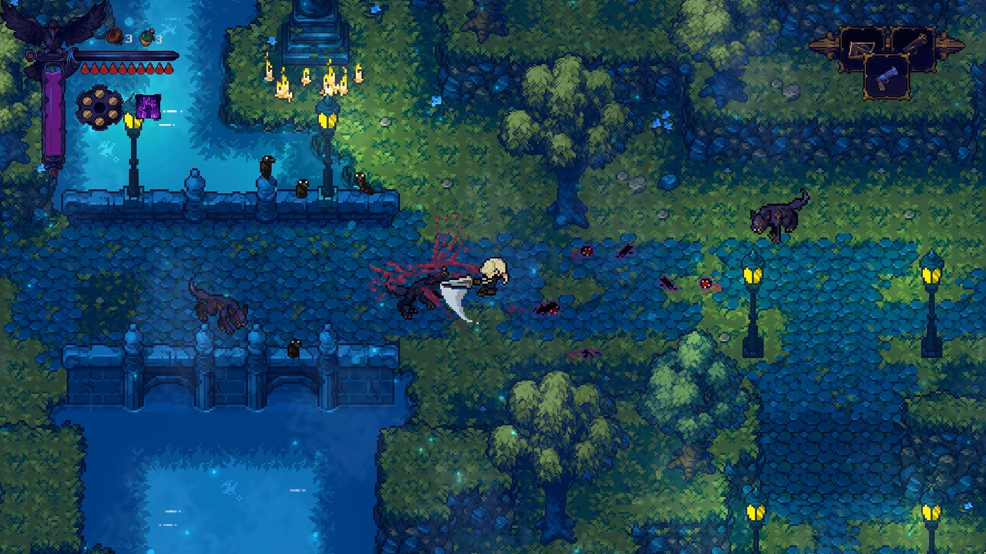 ¿Cómo desarrolla Hunt the Night su trama?