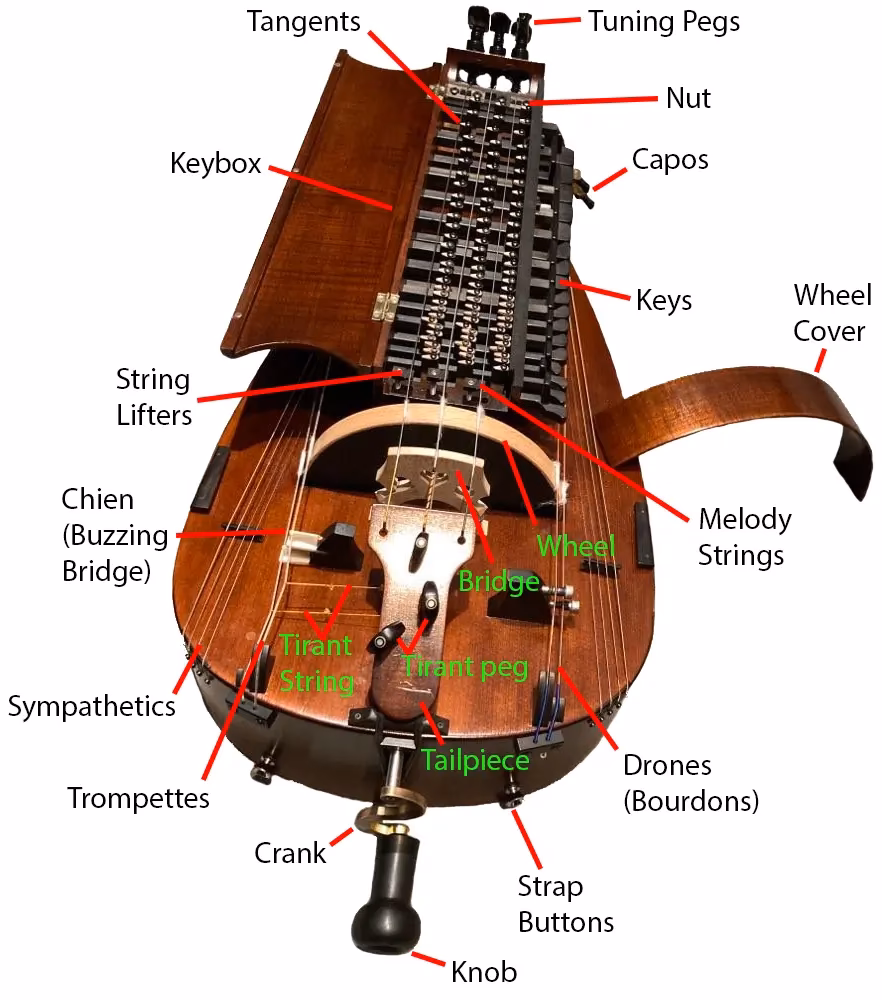 Is a hurdy-gurdy a musical instrument?