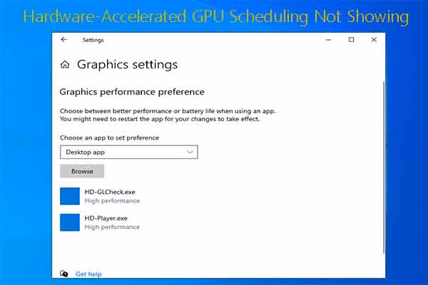 Why does Windows 10 have accelerated GPU scheduling?