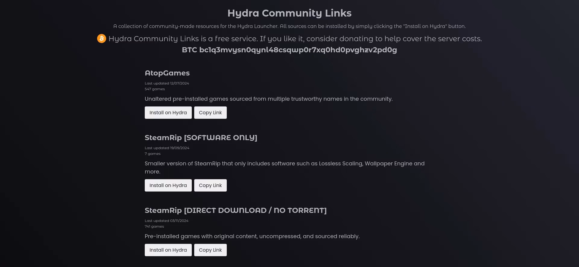 What is Hydra launcher?