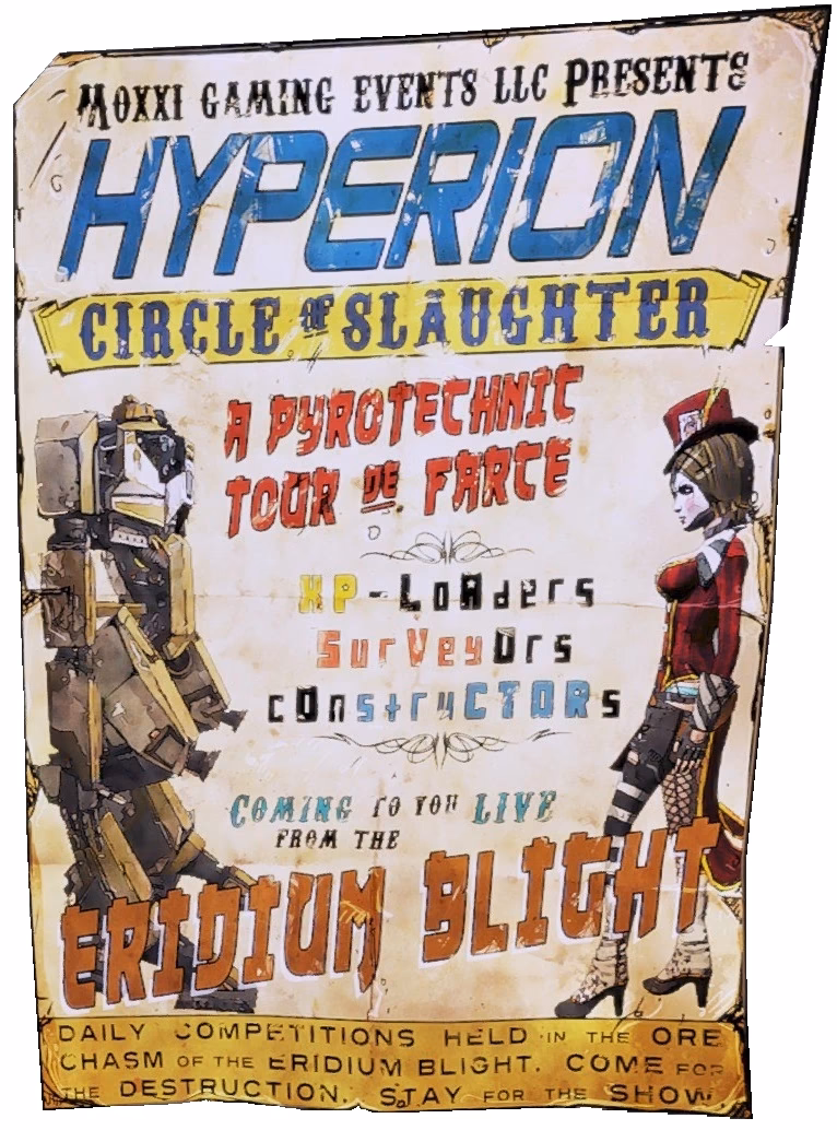 What is Hyperion slaughter in Borderlands 2?