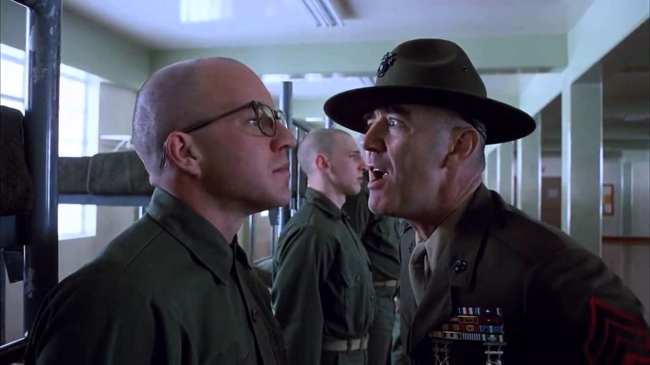 What are the Best Gunnery Sgt Hartman quotes?