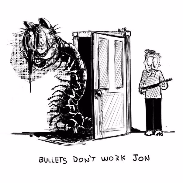 How does Garfield feel about Jon?