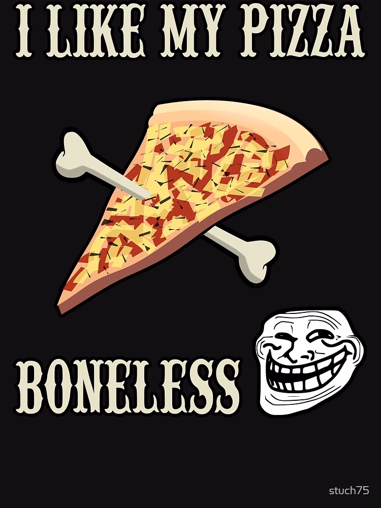 What is boneless pizza?