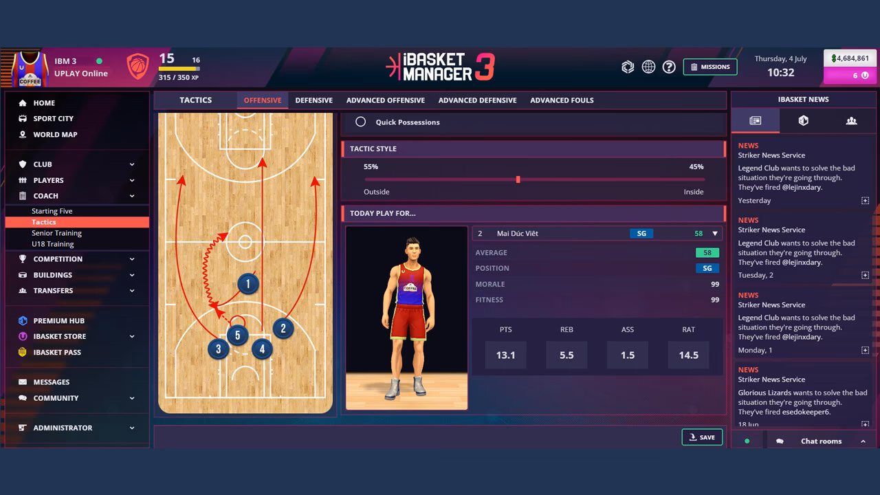 What is ibasket Manager 3?