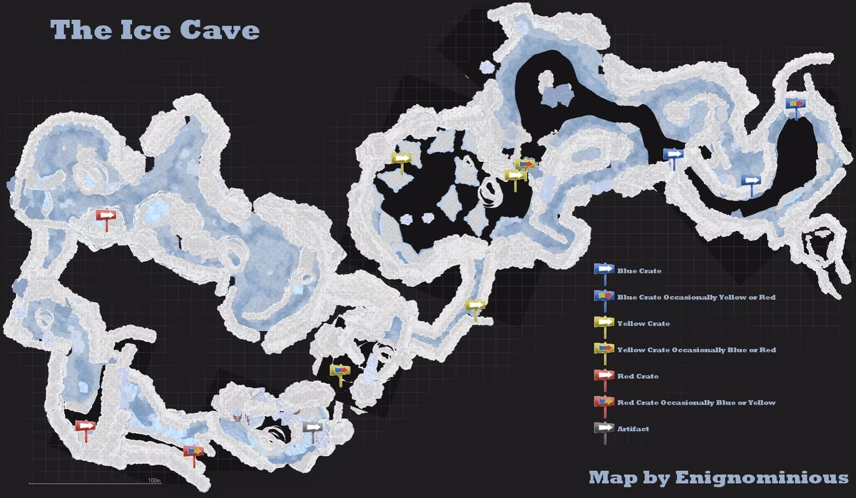 Where is the ice cave in Ark Survival ascended?