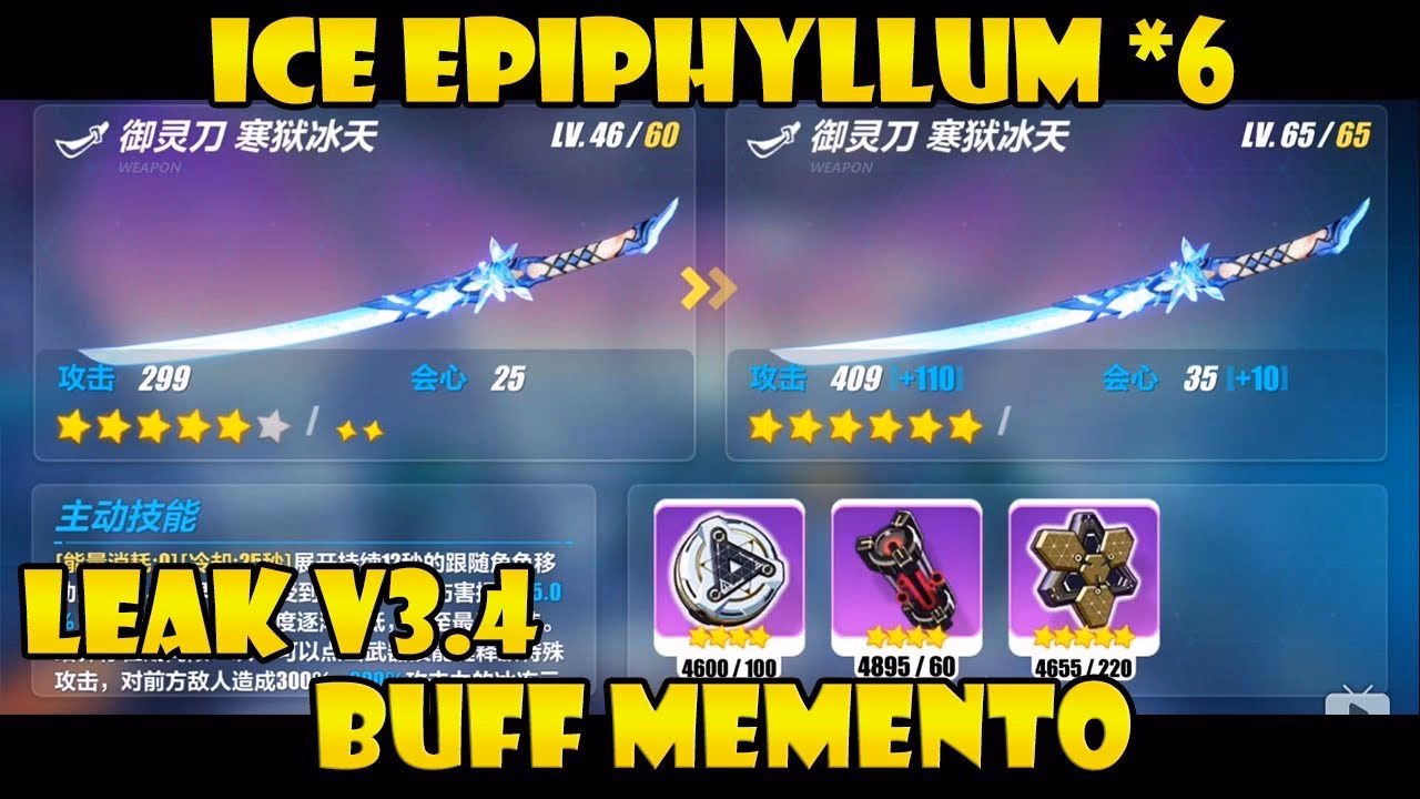 Is frozen Naraka a forged weapon in Honkai Impact 3rd?