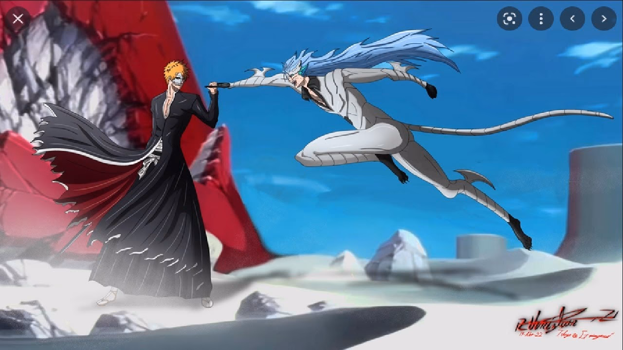 Who wins Ichigo Kurosaki vs Grimmjow Jaegerjaquez?