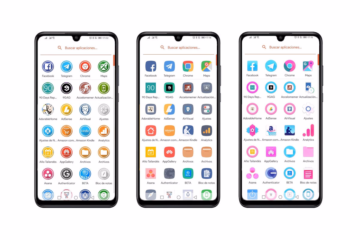 ¿Cómo cambiar los iconos de las aplicaciones?