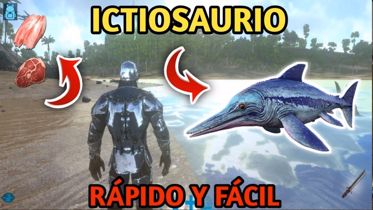 ¿Qué hace el ichthy para explorar los océanos de Ark?