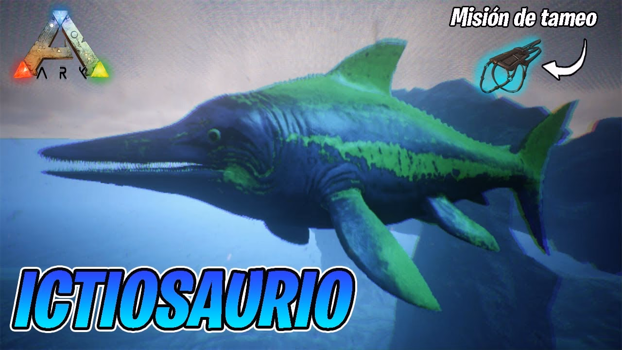 ¿Dónde se encuentra el ictiosaurio en Ark?