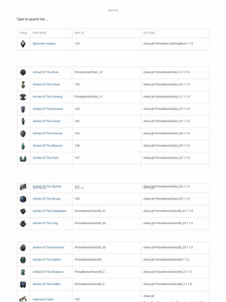 How do I Access Ark IDs?