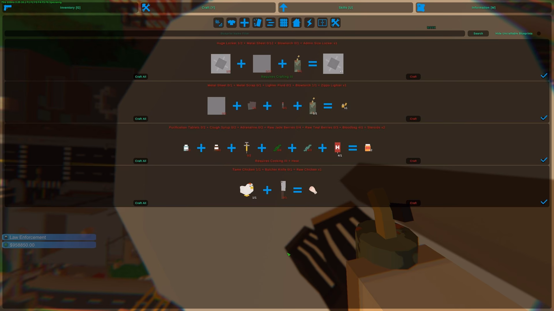 How do I spawn blowtorch in unturned?