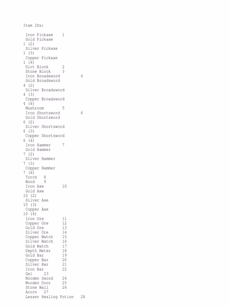 How do you get items in terraria?