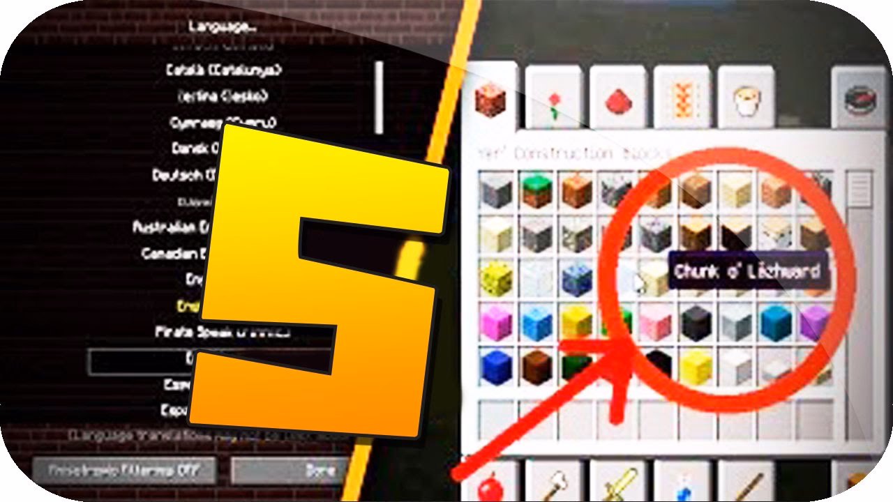 ¿Cuál es el lenguaje de Minecraft?