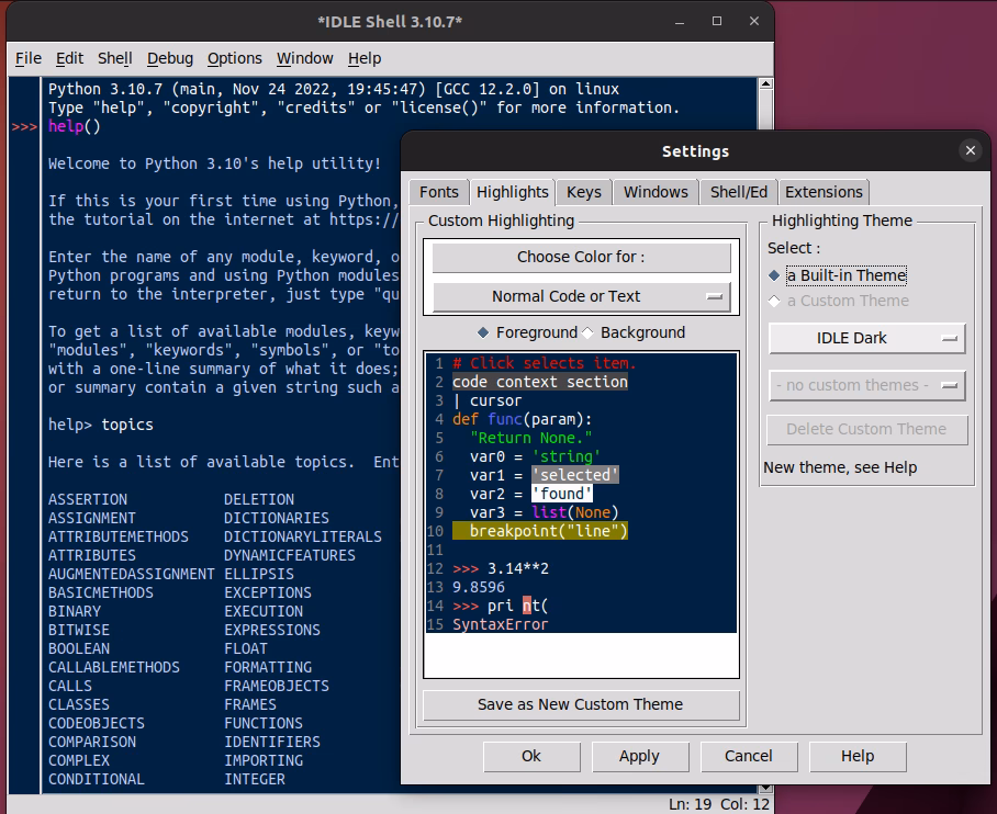 Is idle a good IDE?