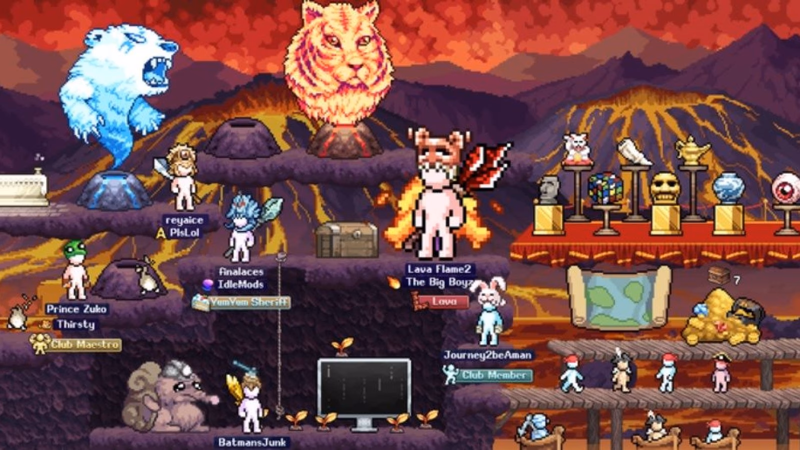 How many NPCs are there in idleon 5?