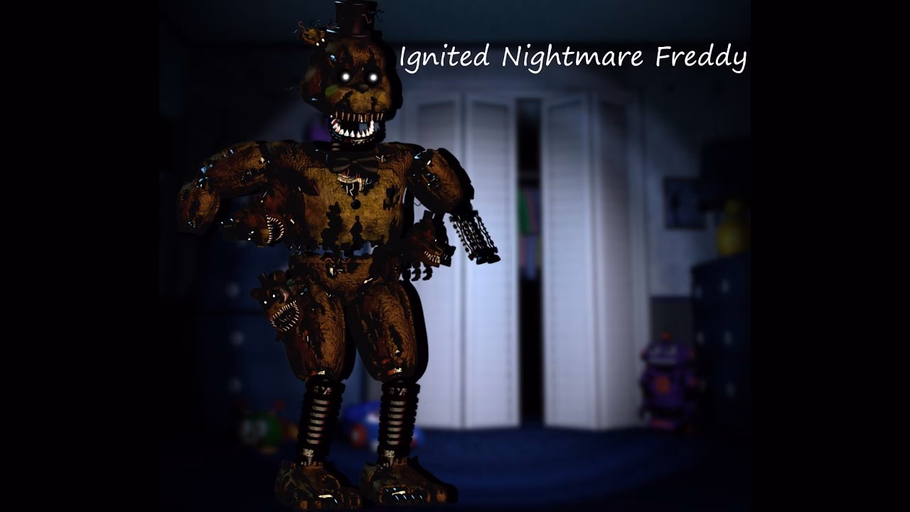 Are the ignited animatronics in five nights at Freddy's security breach?