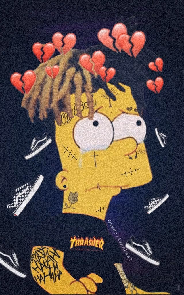 Where can I find Bart Simpson sad wallpapers?