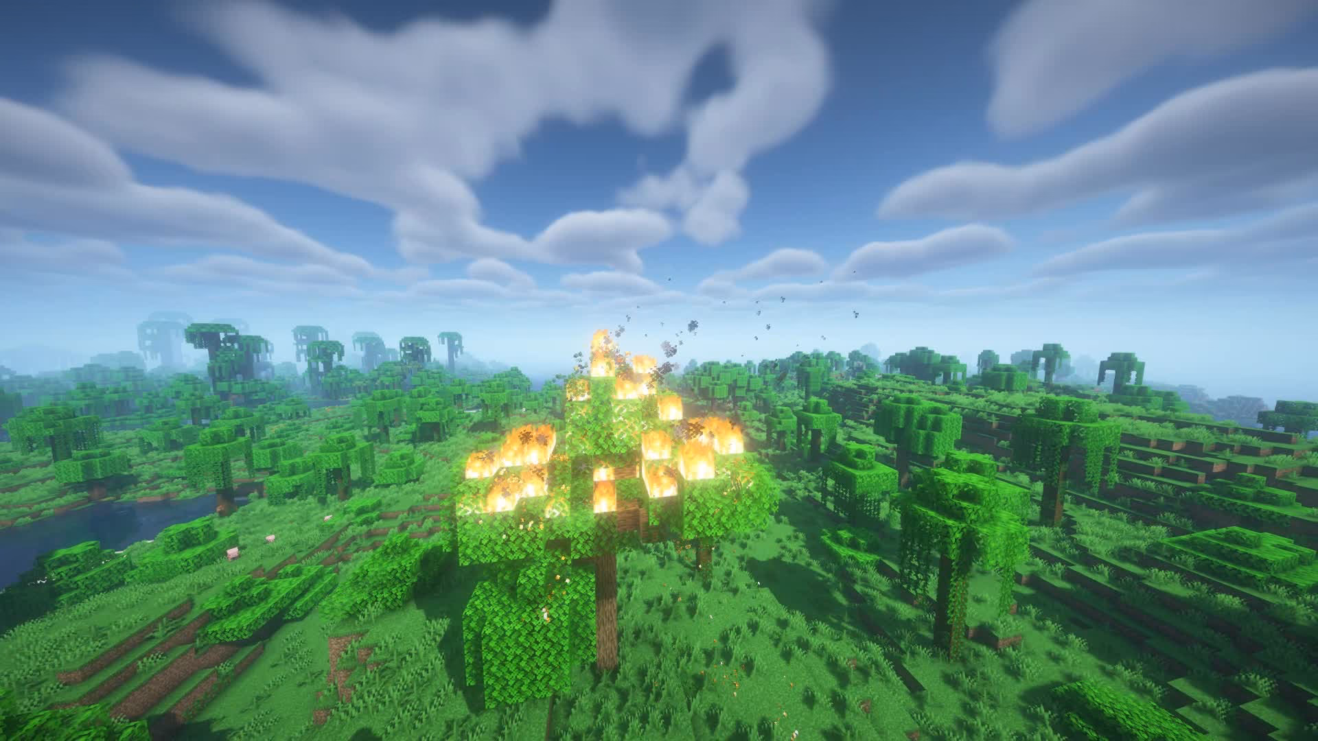 What is immersive wind in Minecraft?