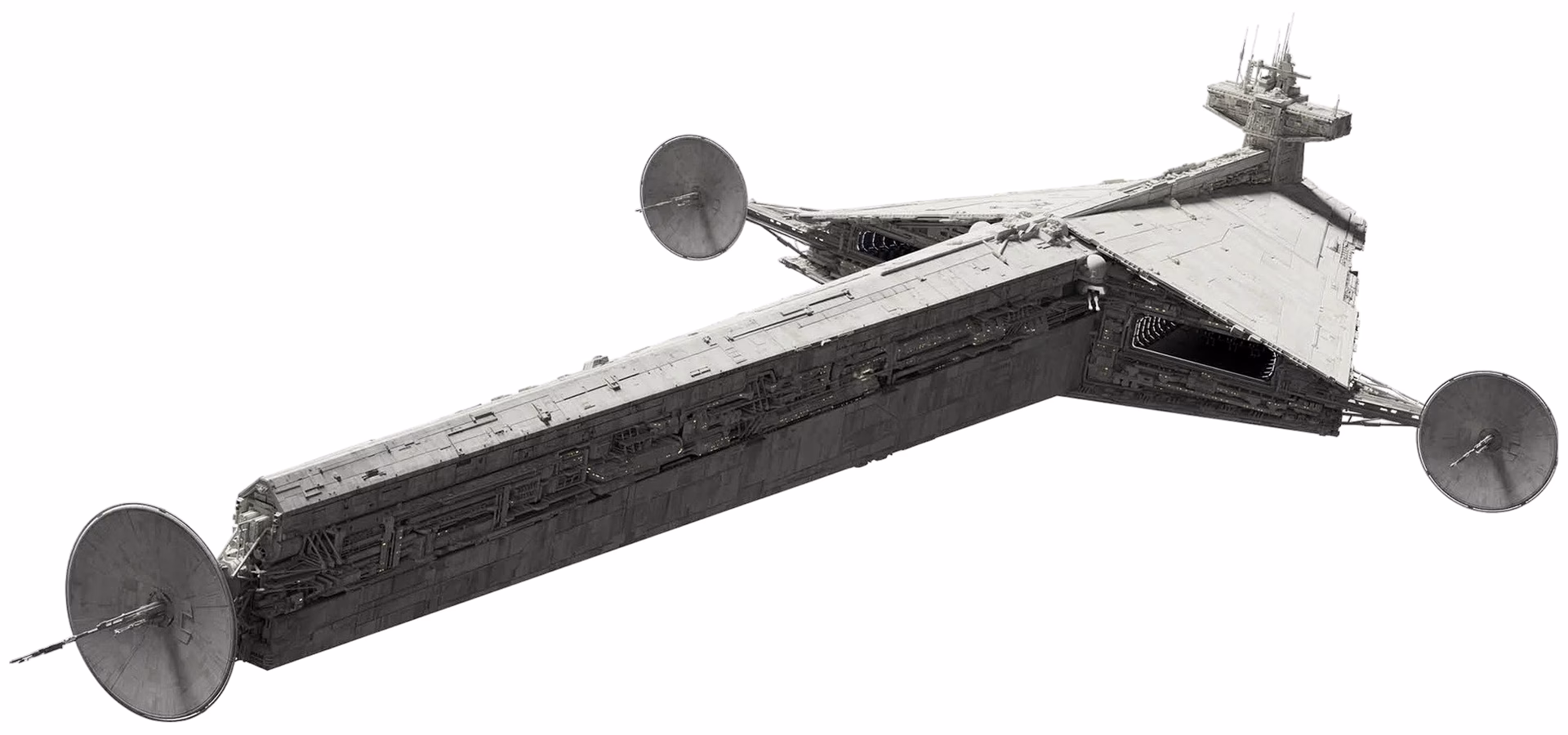 Who invented the Imperial arrestor cruiser?