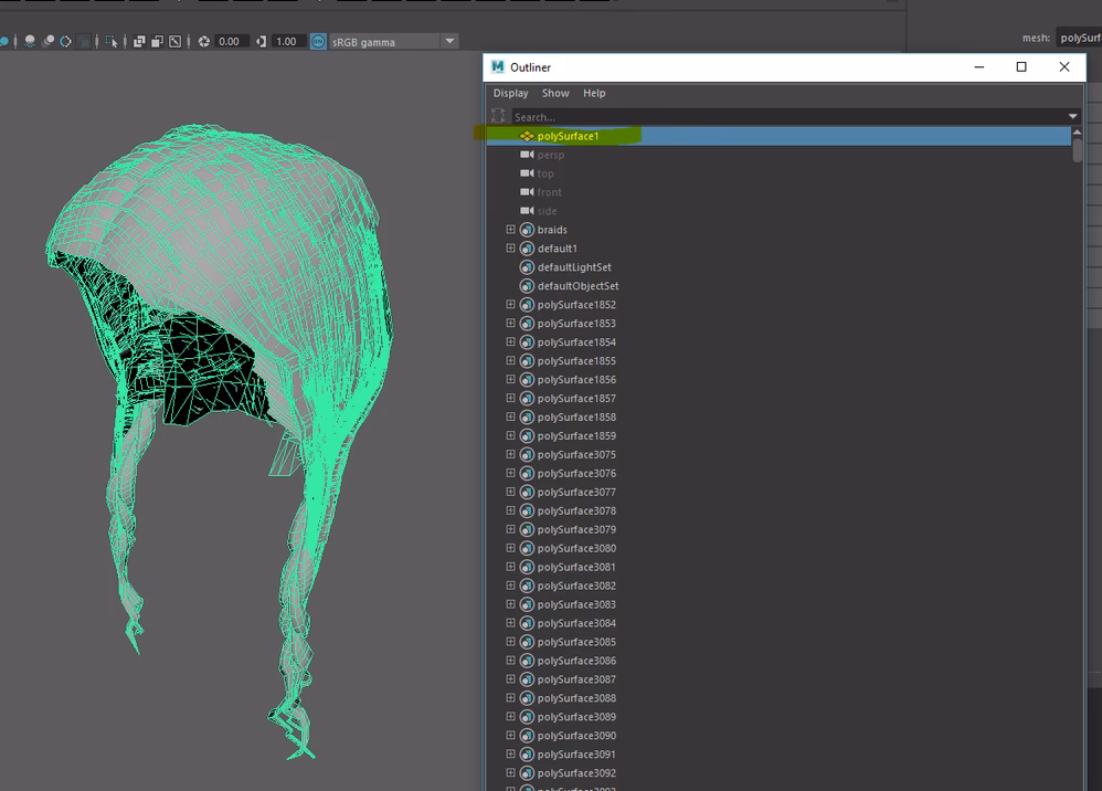 How do I export obj files in Maya?