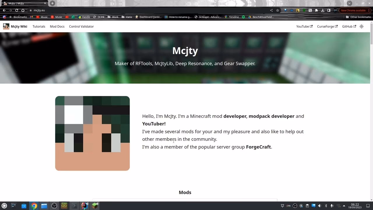 What is in Control MOD wiki?