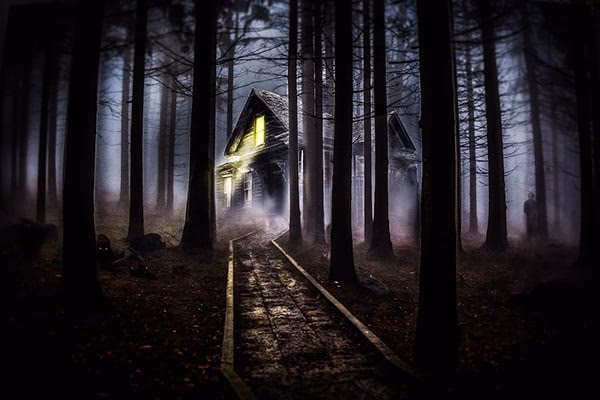 What does a scary forest smell like?