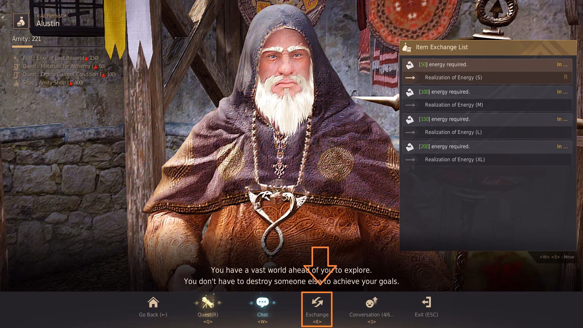 What activities use energy in Black Desert?