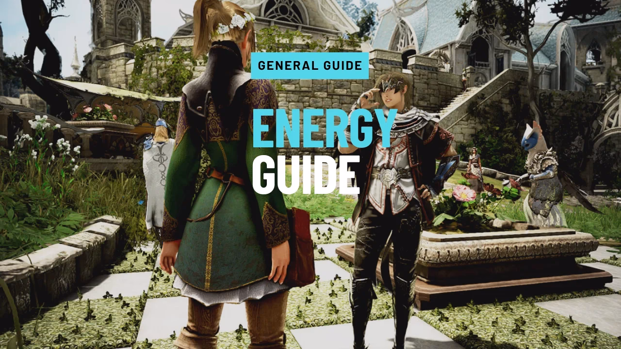 How do I increase my energy in Black Desert Online?