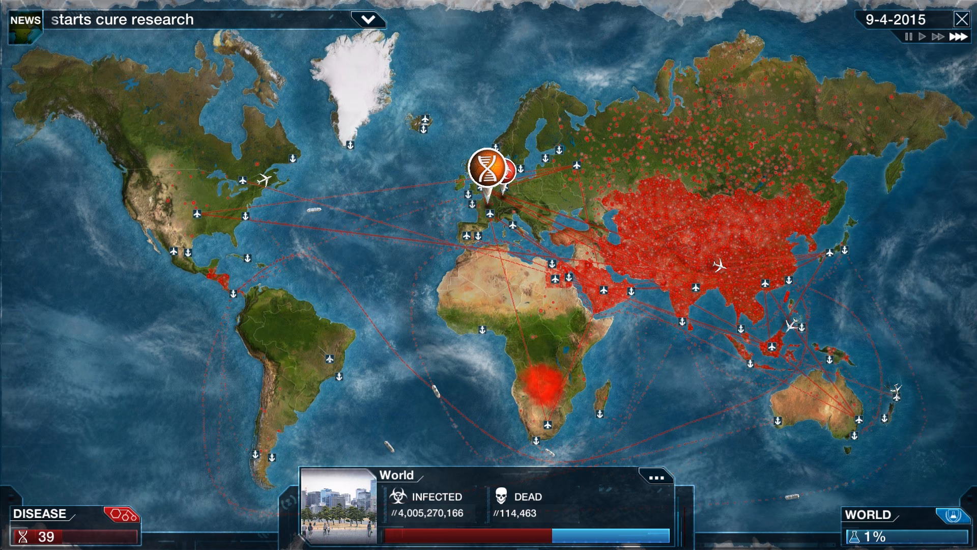 What is infection control game?