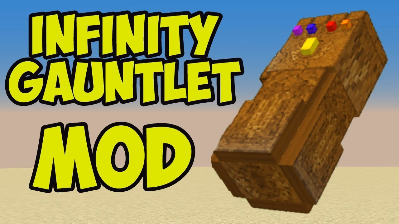 What is the Infinity Gauntlet addon in Minecraft?