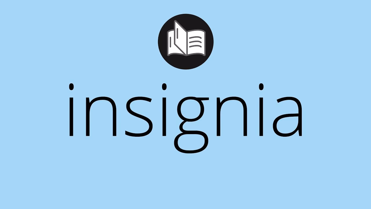 ¿Qué es una insignia?