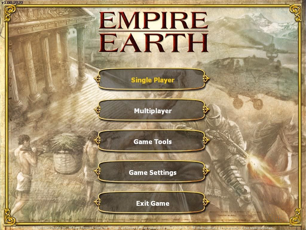 ¿Qué incluye la versión original de Empire Earth?