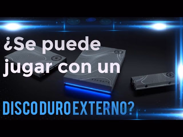 ¿Cómo poner un juego en un disco duro externo?