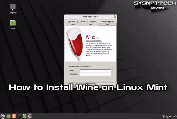 How do I integrate wine with Linux Mint?