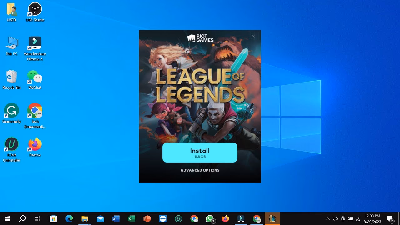 How do I install League of Legends?