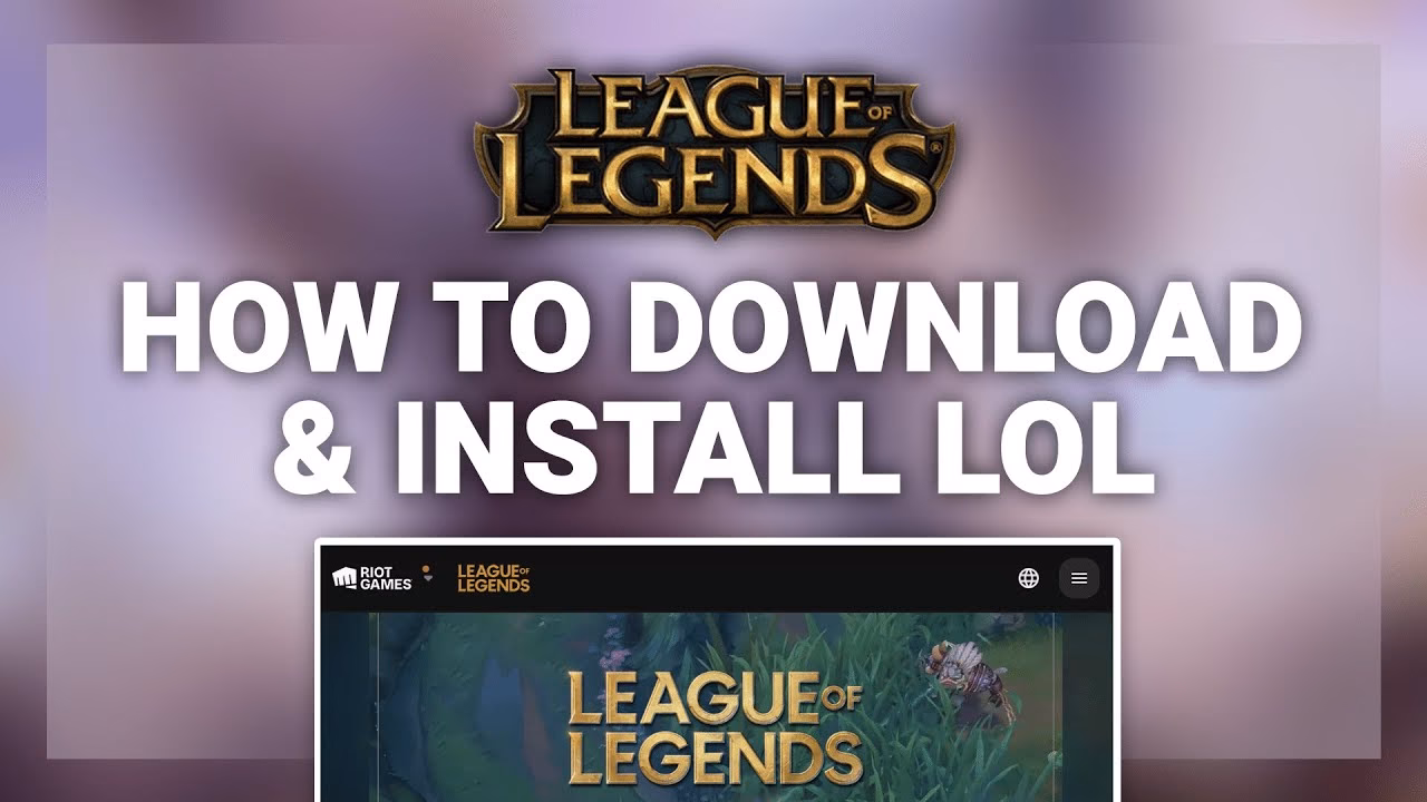 How do I play League of Legends on Windows PC?