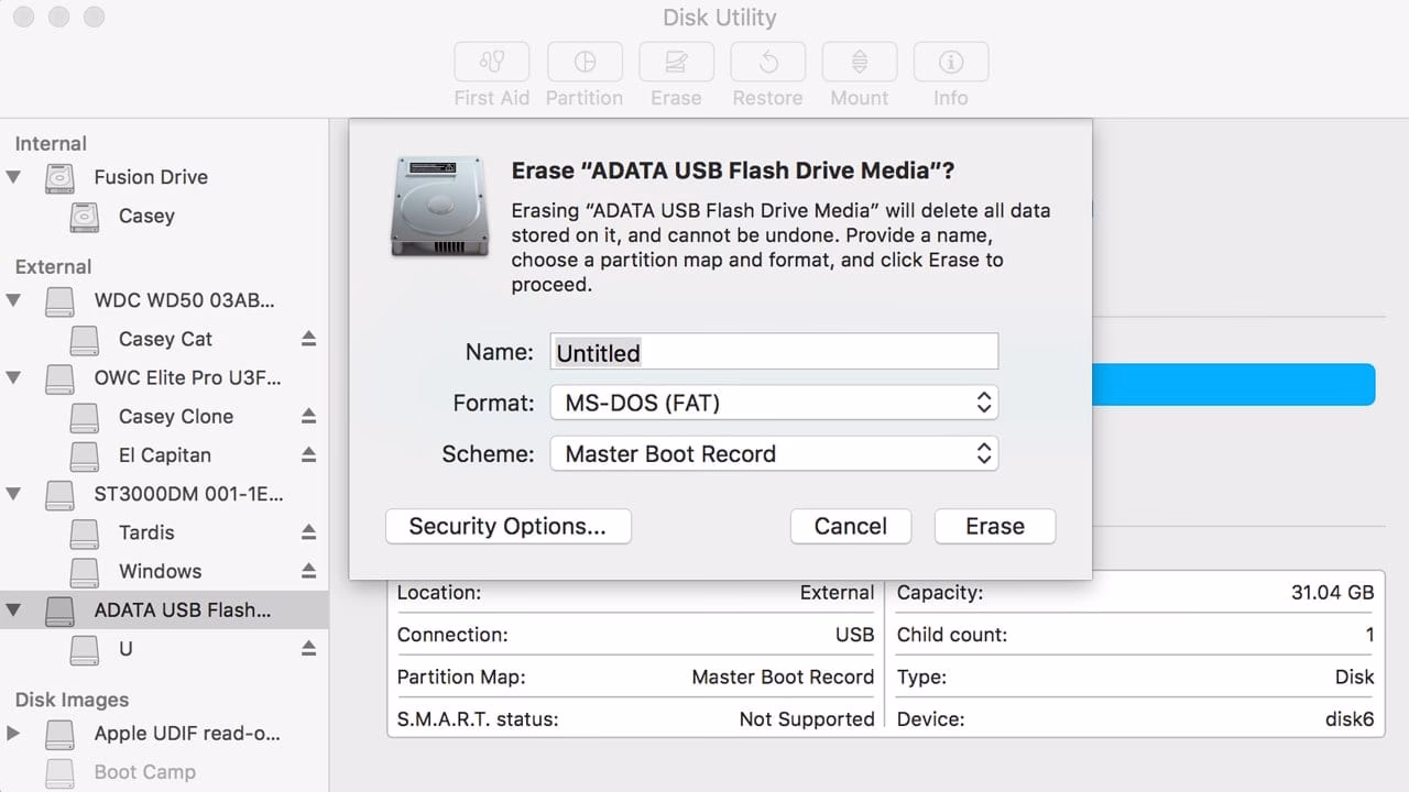 How to boot Windows from external drive on Mac?