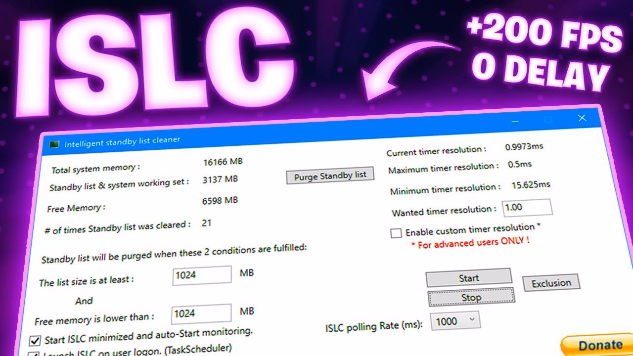 Does intelligent standby list cleaner shut down other programs in the background?